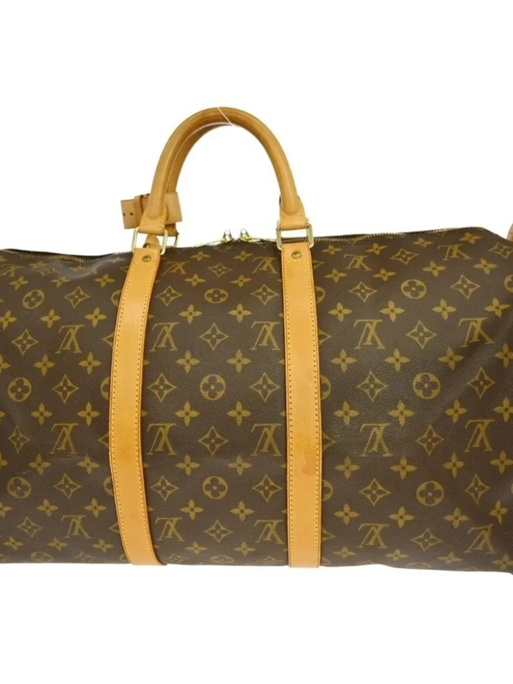 LOUIS VUITTON KEEPALL 50 TRAVEL HANDBAG MONOGRAM